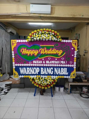 Papan Bunga di Jawisari Limbangan